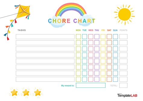 Chore Charts Free Printable