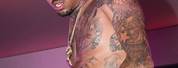 Chris Brown Tattoo of Karrueche