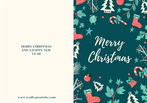 Christmas Card Template For Photos