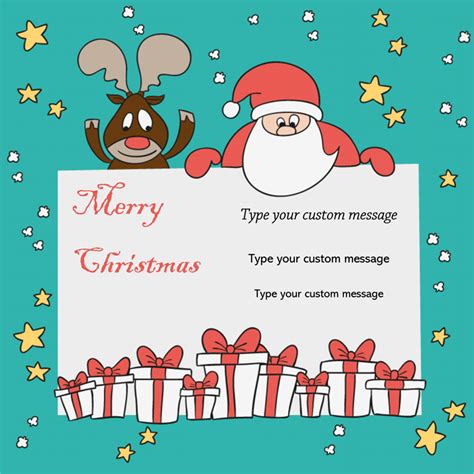 Christmas Card Template Free Word