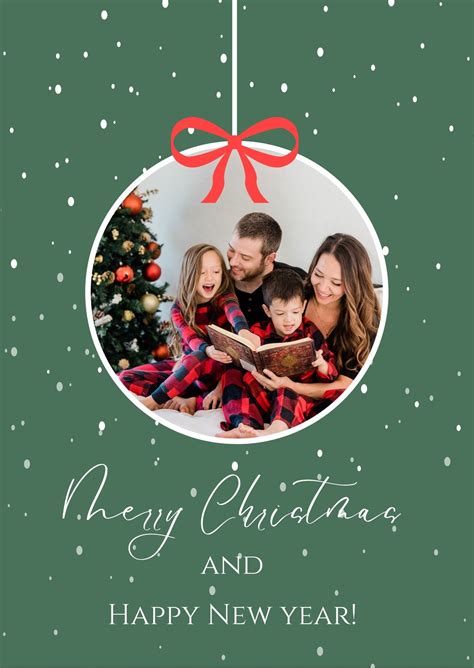 Christmas Card Templates For Photos