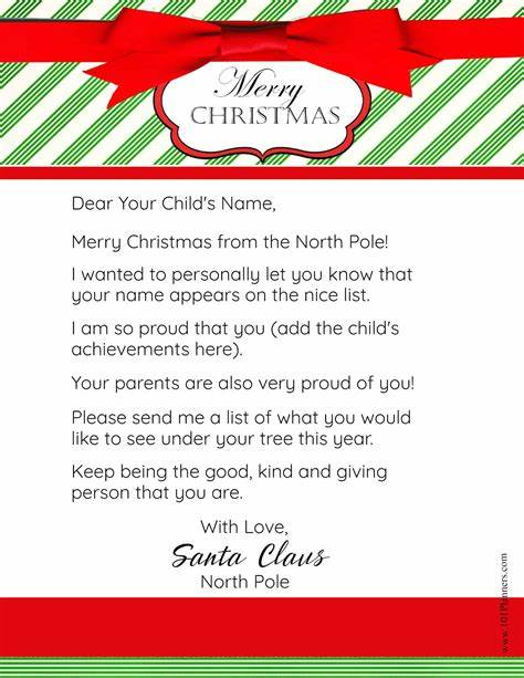 New letter form christmas 253