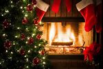 Christmas Log Fire with Xmas Songs