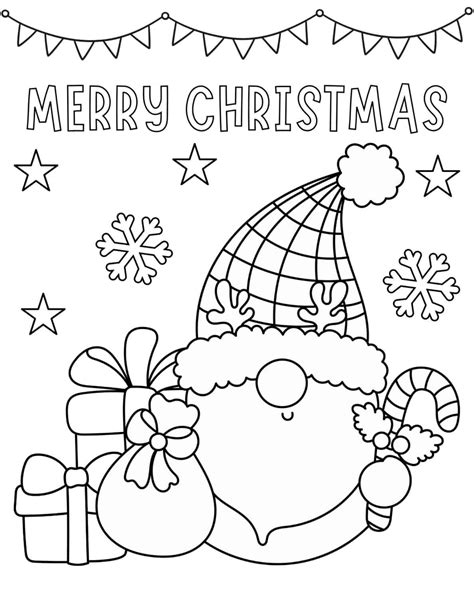 Christmas Printables Coloring Pages Free