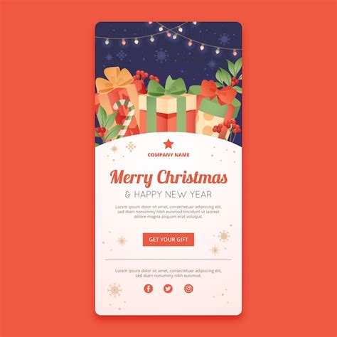 Christmas Template Email