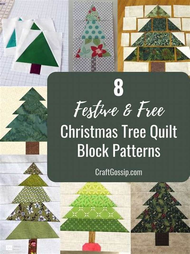 Christmas Tree Block Pattern