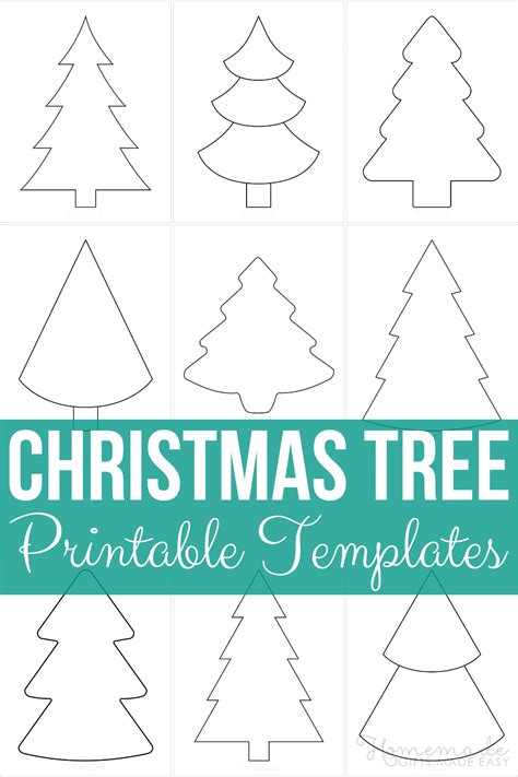 Christmas Tree Template Free Download