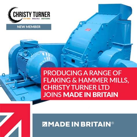 Christy Turner Ltd - Flaking Mills, Roller Mills, Hammer Mills