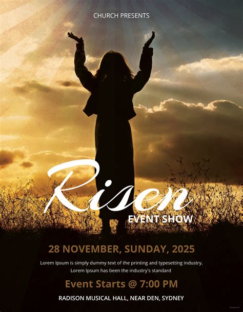 Church Flyer Templates Free