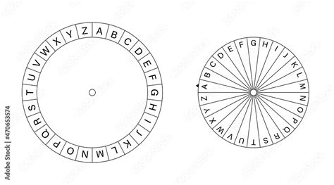 Cipher Disk Template
