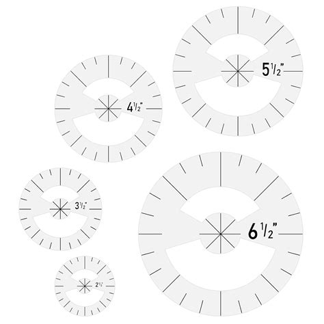 Circle Template For Quilting