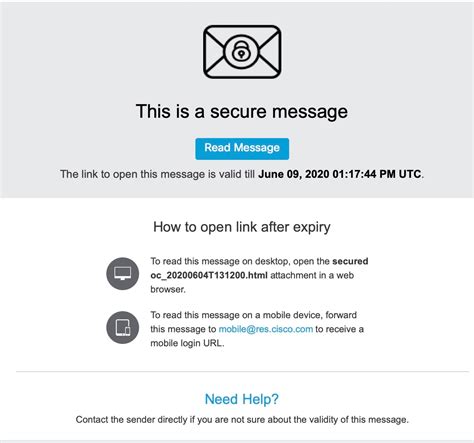 Cisco Secure Email Login
