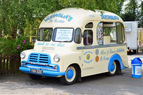 Classic creams vintage ice cream van