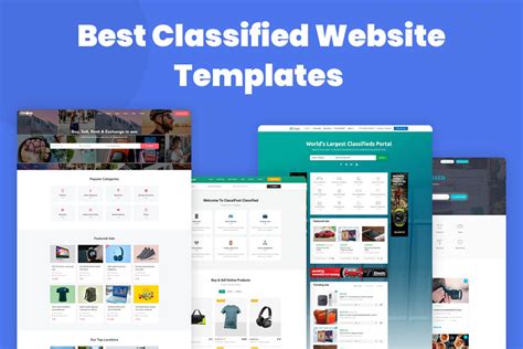 Classified Listing Website Template