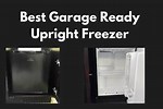 Clean Upright Freezer
