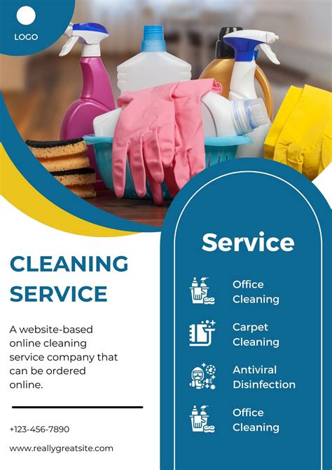 Cleaning Service Flyer Template