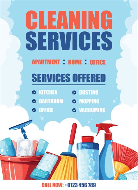 Cleaning Services Flyer Template