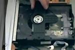 Cleaning a DVD Player