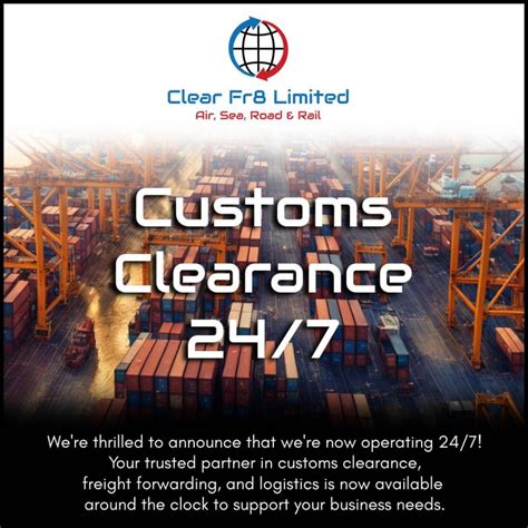 Clearfr8 Ltd Customs Clearance & Logistics