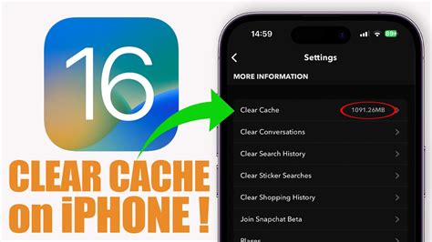 Clearing iOS Cache