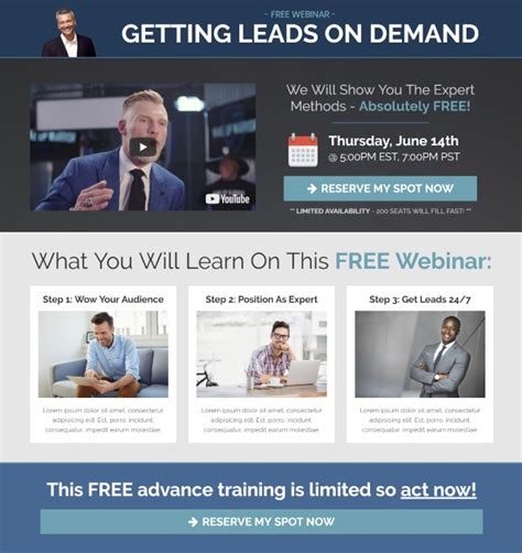 Clickfunnels Webinar Template