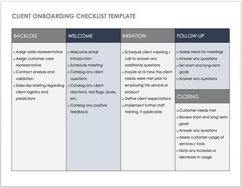 Client Onboarding Template