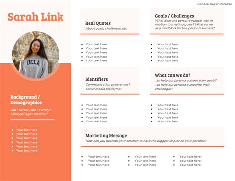 Client Persona Template
