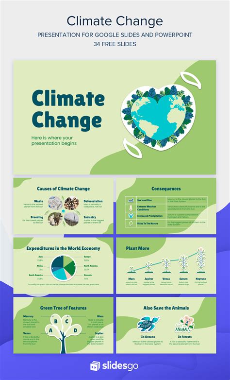 Climate Change Google Slides Template