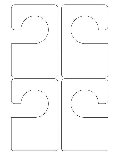 Clothes Divider Template