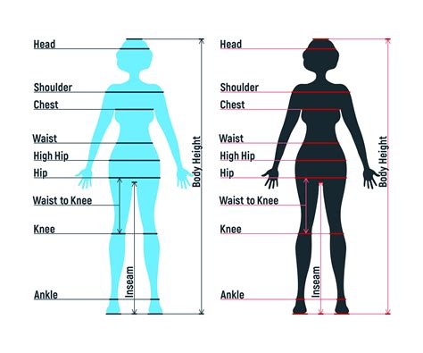 Clothes Measurement Chart