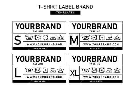 Clothing Tag Template