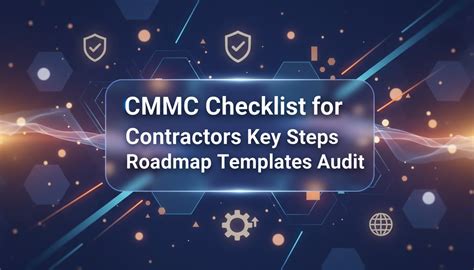 Cmmc Checklist Templates For Defense Contractors