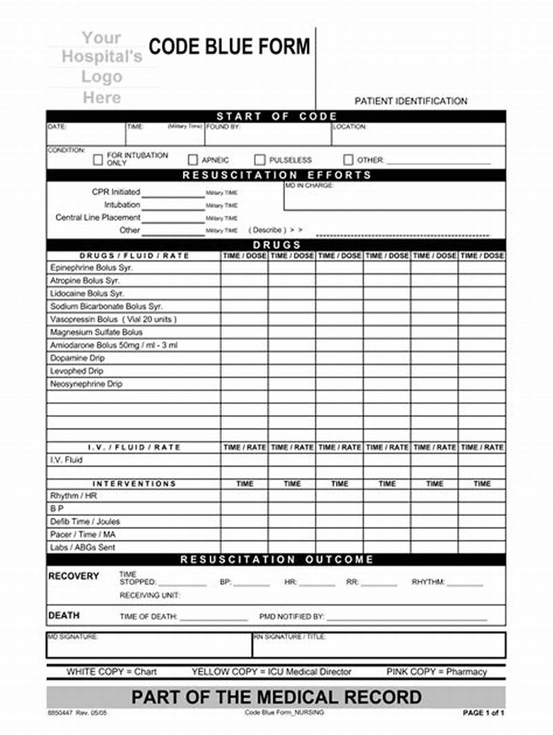 Code Blue Form