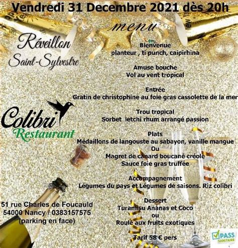 Colibri restaurant à Nancy