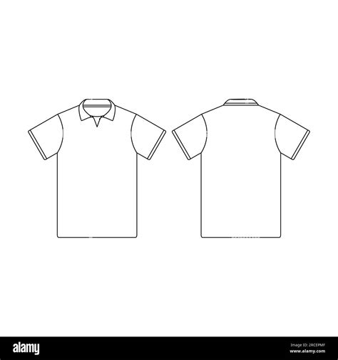 Collar Shirt Template