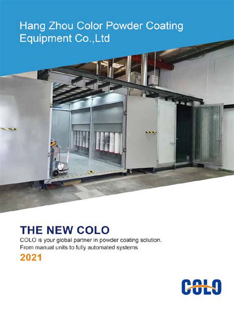 Colo-2013 Powder Coating System Catalogue
