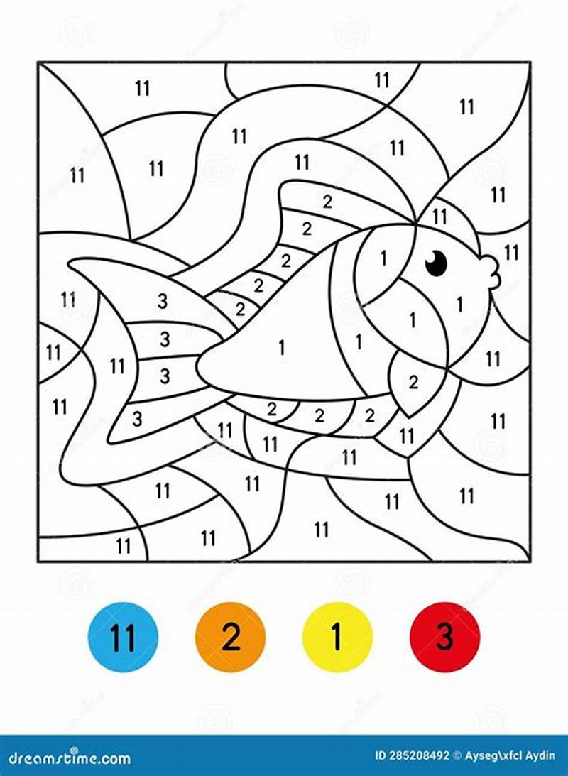 Color By Code Coloring Pages