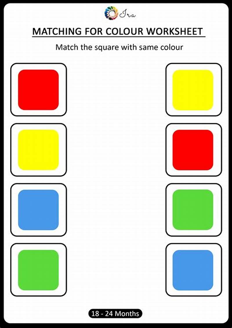 Color Matching Printables