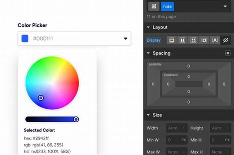 Color Picker Form Image