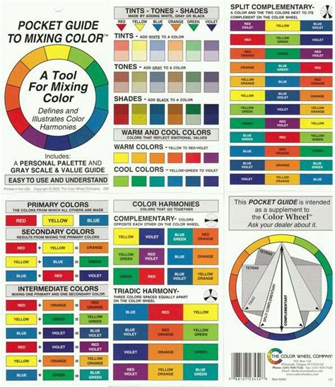 Color Wheel Mix Chart