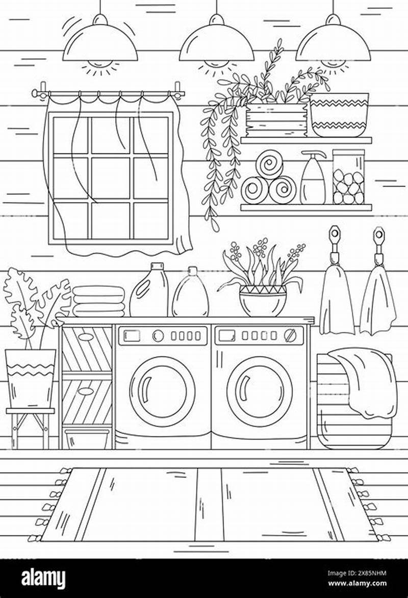 Coloring Clothes In Washing Machine