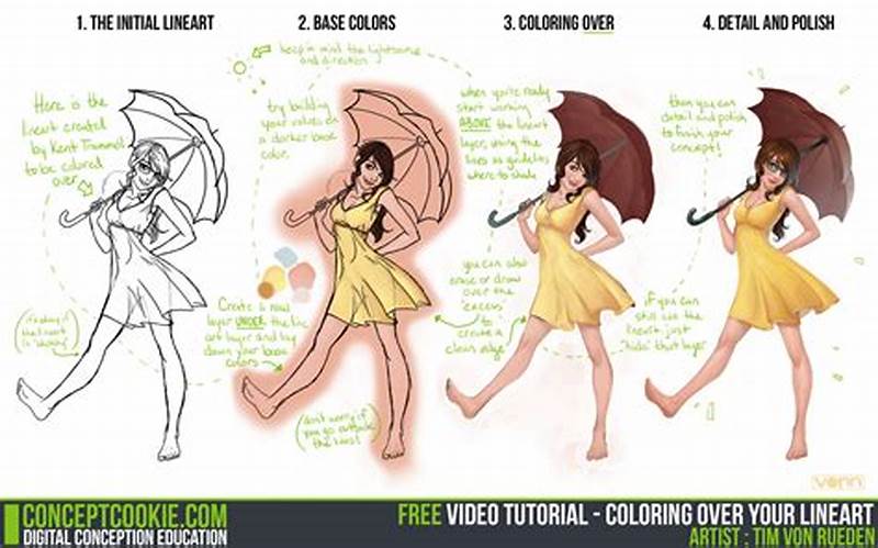 Coloring Lineart Tutorial
