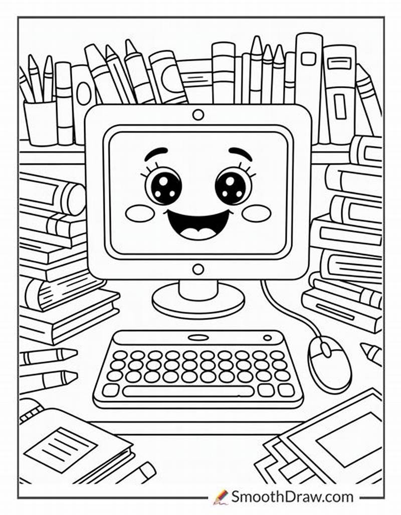 Coloring Page Computer