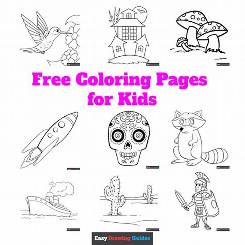 Coloring Pages Printable With Guide