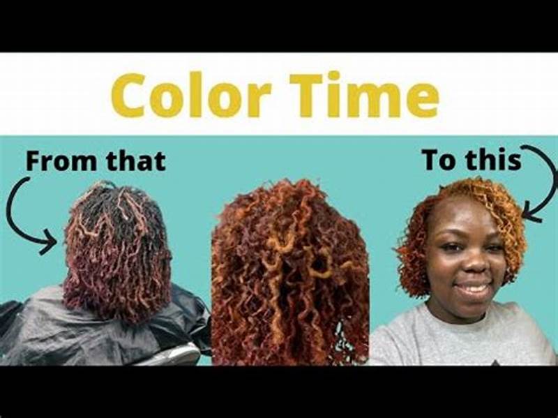 Coloring Sisterlocks Tutorial