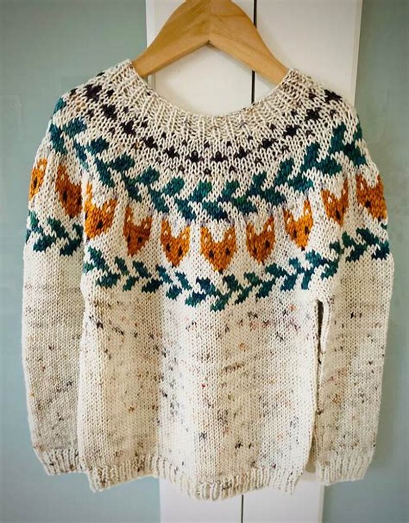 Colorwork Sweater Knitting Pattern