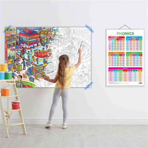 Colouring Chart Paper