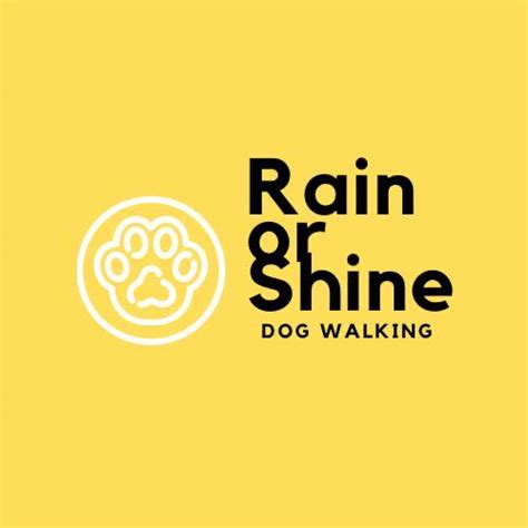 Come Rain or Shine Dog Walking