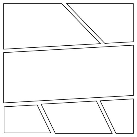 Comic Book Panel Templates