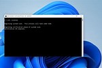 Command Prompt in Windows 11